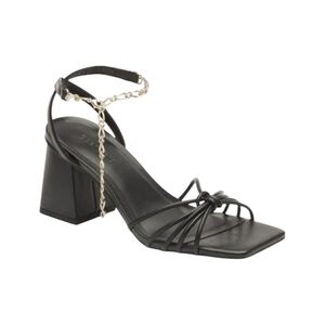 New Open Edit (a Nordstrom Brand) Chain Link Block Heel Strappy‎ Sandals Summer